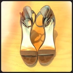 Calvin Klein Vivian Heels in Taupe & Soft Pink